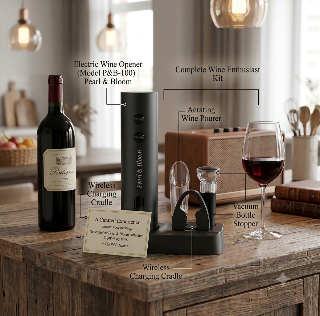 Complete Wine Enthusiast Kit | Pearl & Bloom